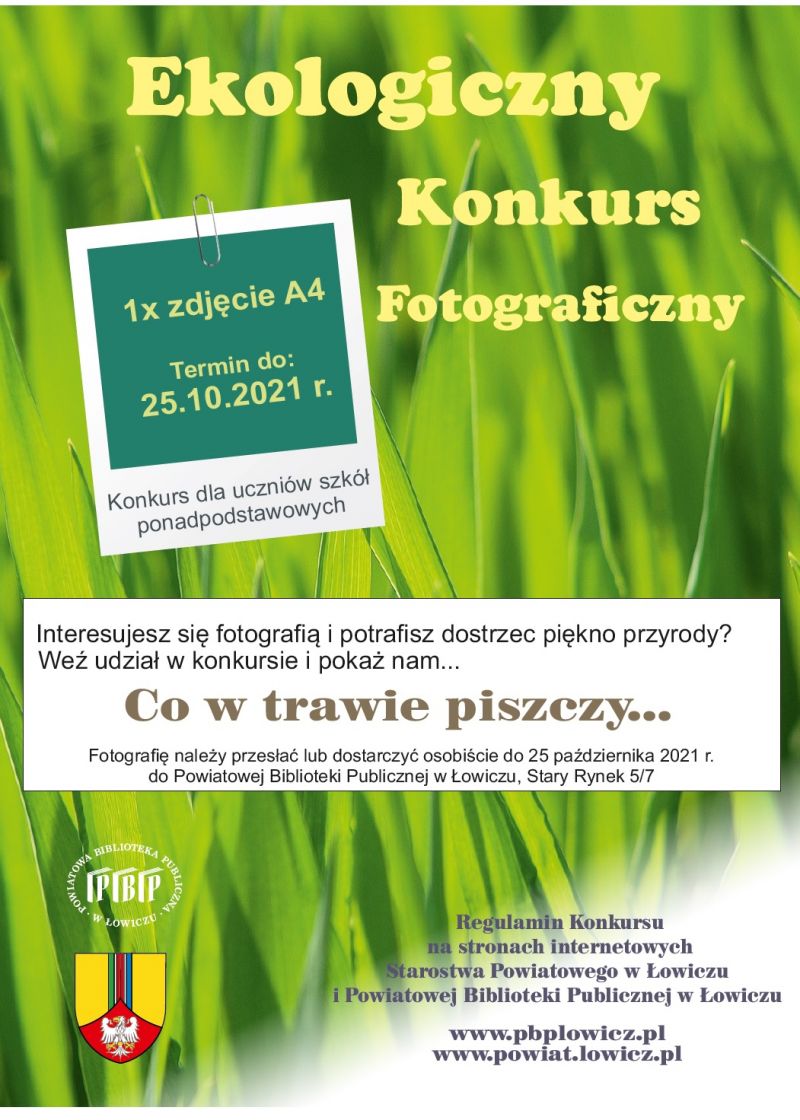 plakat ekologiczny