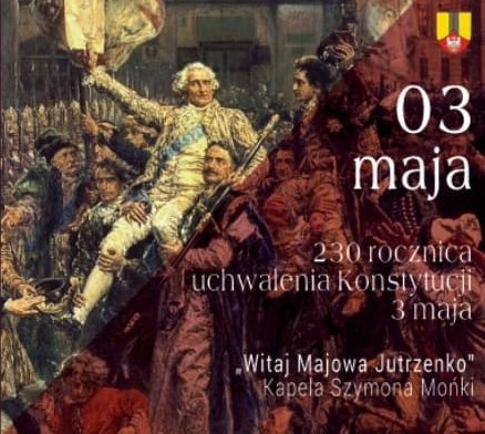 Płyta z utworem „Witaj, Majowa Jutrzenko”